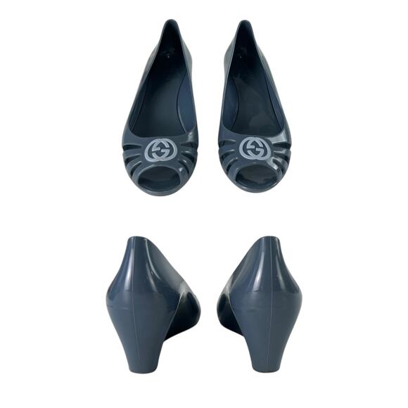 Gucci GG Rubber Wedges - Picture 5 of 8